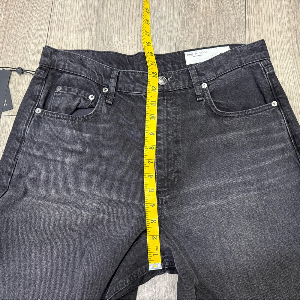 NWT Rag & Bone BLAIR‎ SOFIE HIGH-RISE ANKLE WIDE LEG WITH CUFF RIGID Sz 32 - Picture 7 of 13